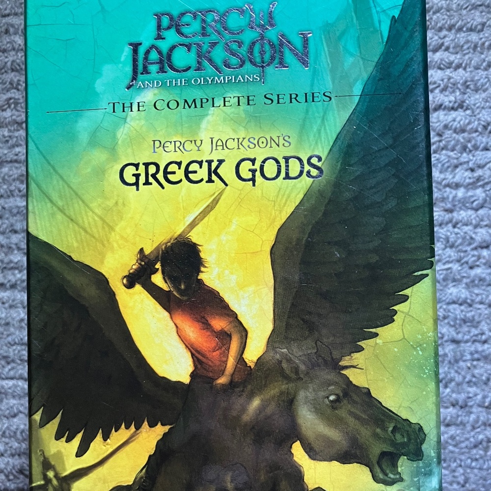 Percy Jackson Complete Series + Percy Jackson's Greek Gods